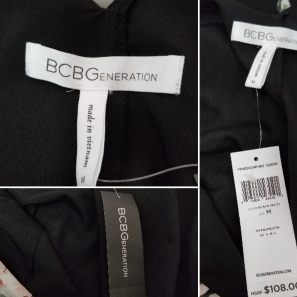 🆕️⬇️BCBGeneration Sexy Boho Floral Shift Dress - Picture 7 of 8